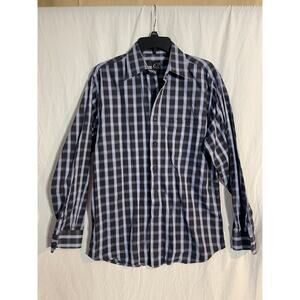 Cotton Reel mens medium button front shirt